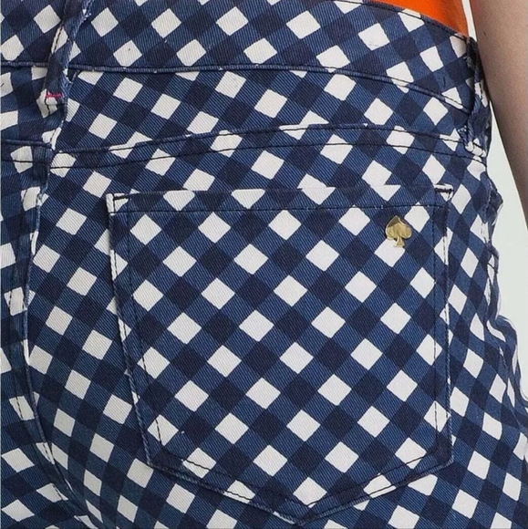 Kate Spade Women's Navy Play Hooky Capri Jeans Pants. Sz 30 - Picture 11 of 14